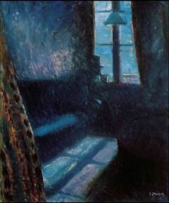 Edvard Munch Night In Saint Cloud 1890