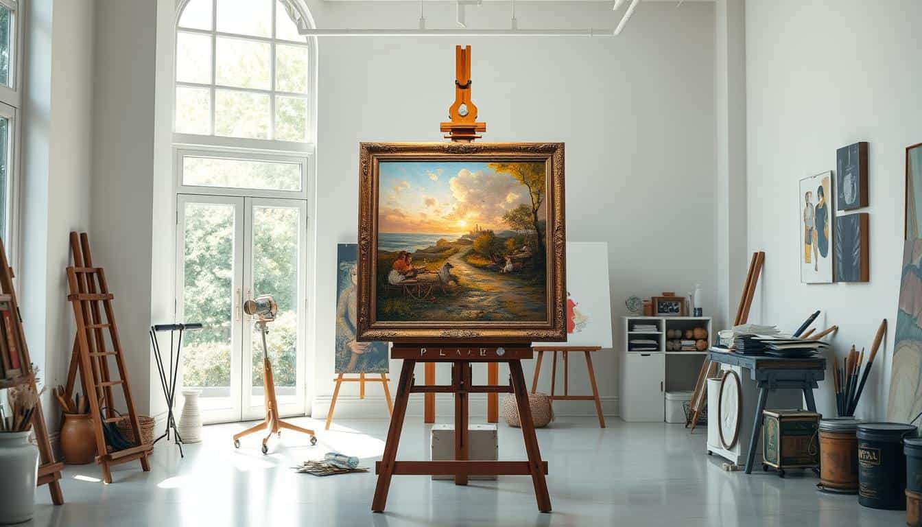 Atelier Paul Oeuvre Art Peintre copiste