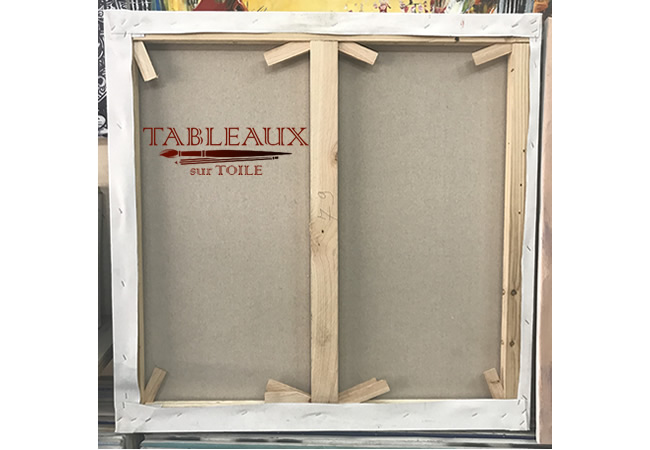 Châssis en bois avec des clefs