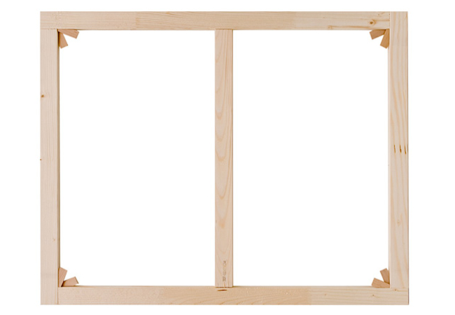 Le châssis en bois