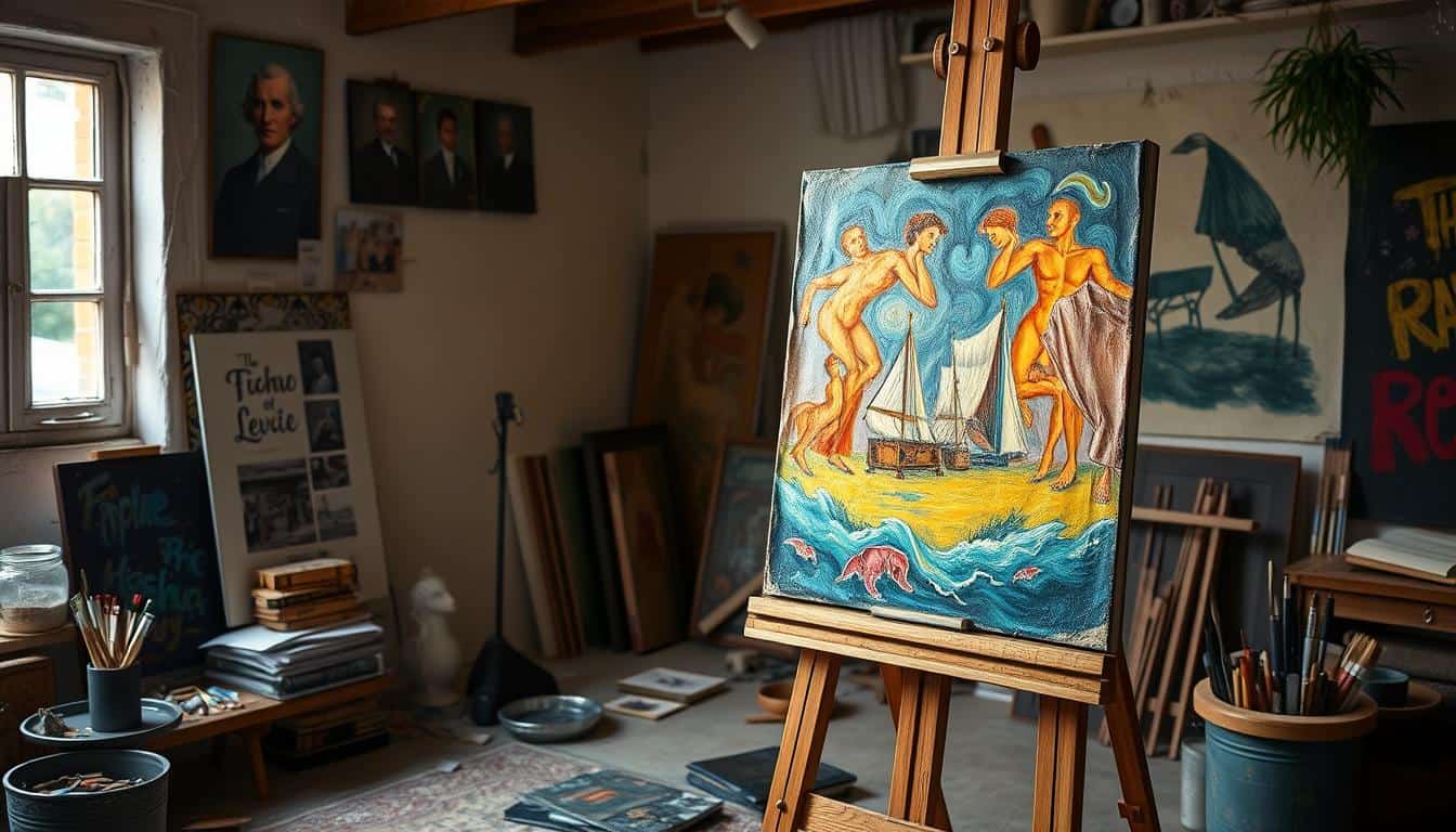 Copiste Peinture chez Paul Oeuvre Art