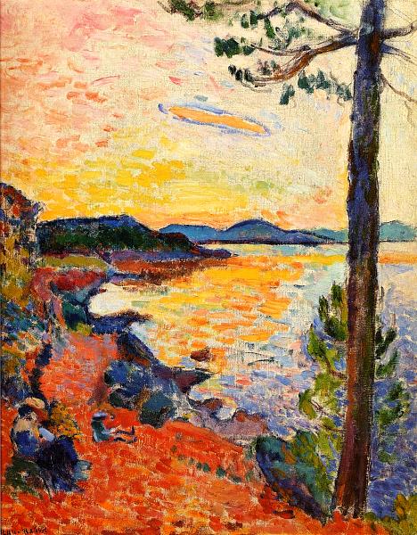 Henri Matisse (1869 - 1954) - Le goûter, golfe de Saint-Tropez