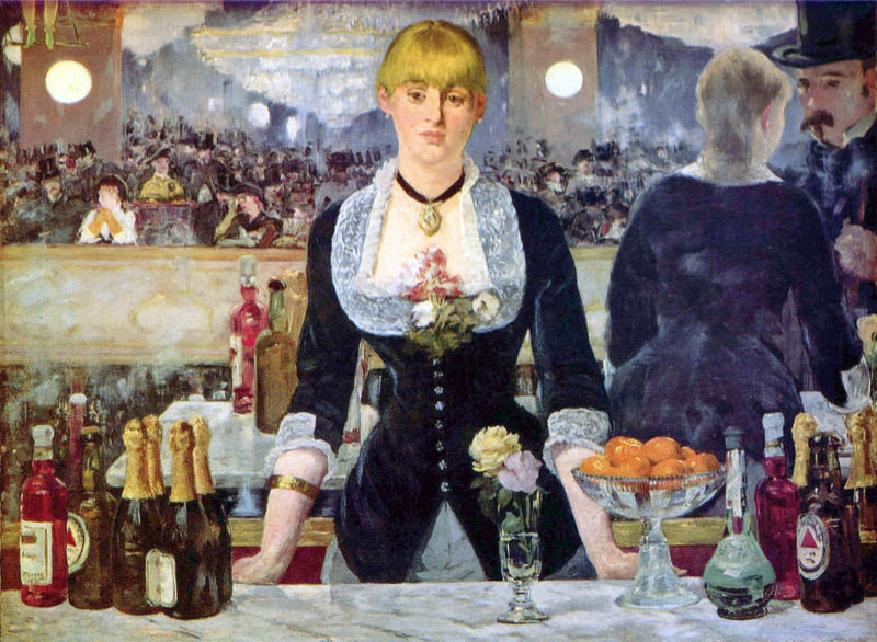 Manet, Un Bar Aux Folies Bergère
