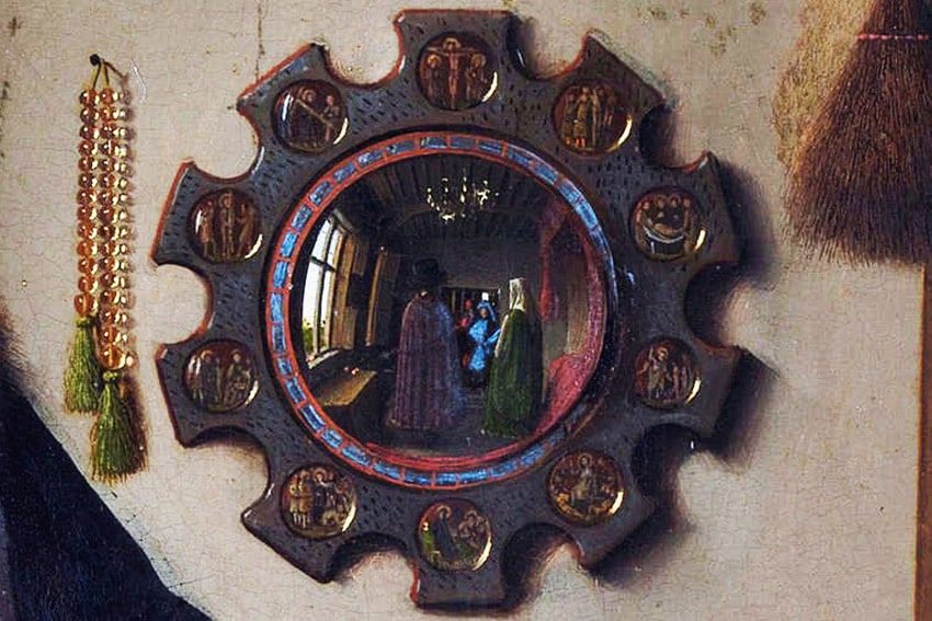 Le mirroir convexe dans l'art Flamand