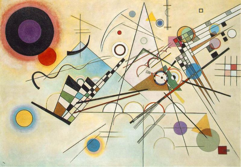 reproduction tableaux composition 8 kandinsky