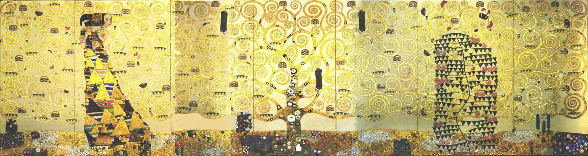 La dernière œuvre de Gustav Klimt, la frise du palais Stoclet La dernière œuvre de Gustav Klimt, la frise du palais Stoclet