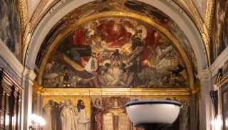 Les peintures de John Singer Sargent et les muraux de la librairie de Boston