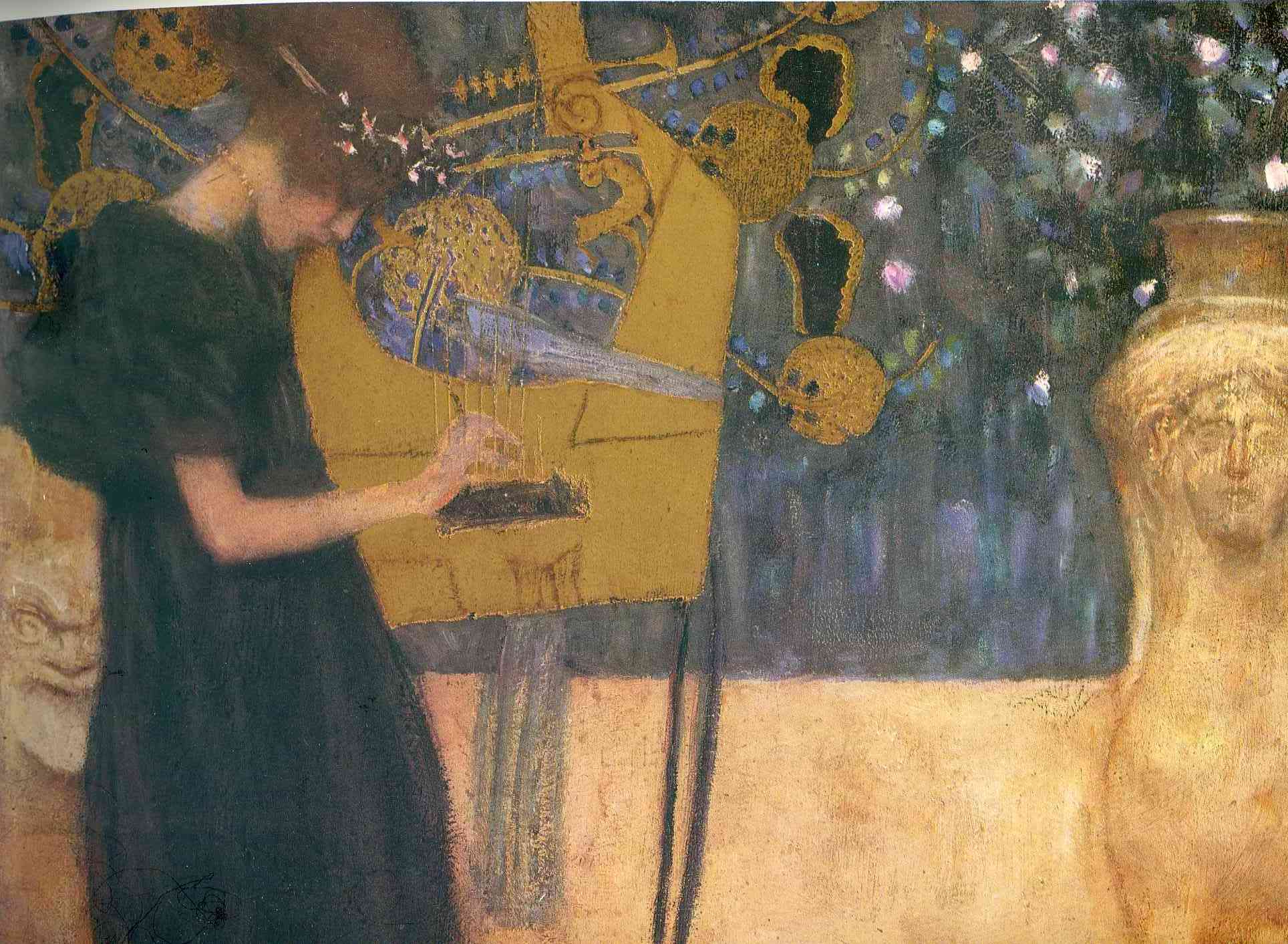 Klimt, Musique 1 - 1895 Klimt, Musique 1 - 1895