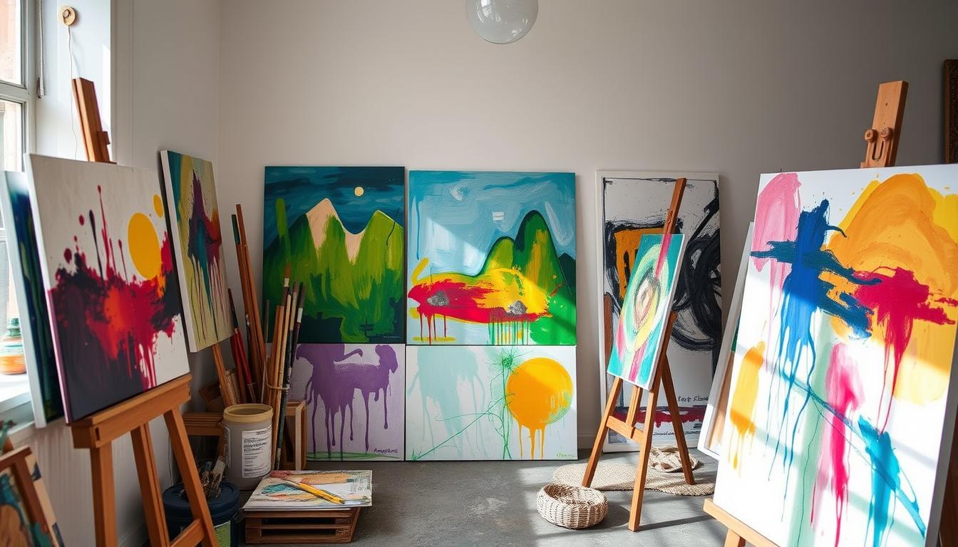 Devis pour reproduction de tableaux contemporain