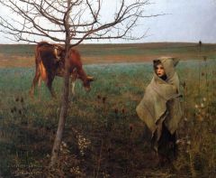 Bastien-lepage Jules La Pauvre Fauvette 1882