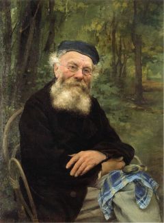 Bastien-lepage Jules Portrait Of My Grandfather 1874