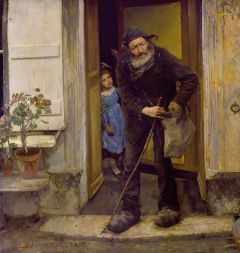 Bastien-lepage Jules The Beggar