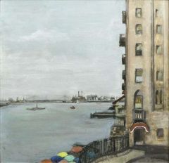 Boutet De Monvel Bernard First New York Landscape - The East River From Long Island