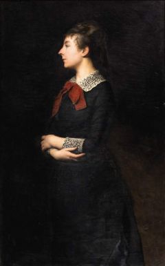 Boutet De Monvel Bernard Portrait De Madame Maurice Boutet De Monvel Ca. 1878