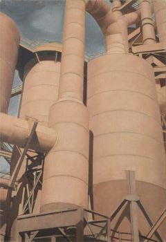 Boutet De Monvel Bernard South Works Steel Mill In Chicago Illinois 1928