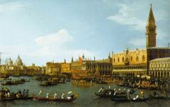 Canaletto, Le Bucintoro - Venise