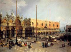 Canaletto, Place Saint Marc, Venise