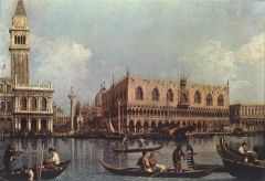 Canaletto, Vue du bassin Saint Marc
