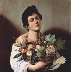 Caravage, Garçon à la corbeille de fruits