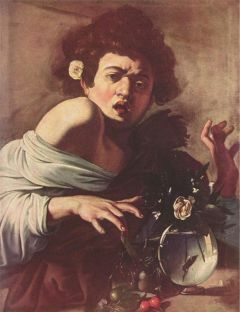 Caravage, Garçon mordu par un lézard