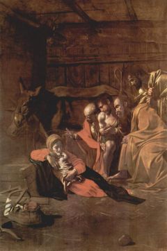 Caravage, L'Adoration des bergers