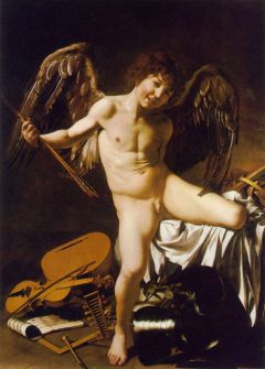 Caravage, L'Amour victorieux - Amor Vincit Omnia