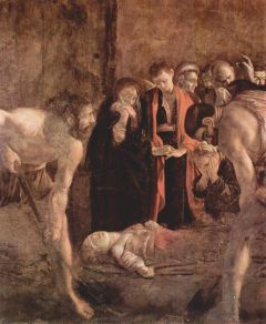 Caravage, L'Enterrement de sainte Lucie