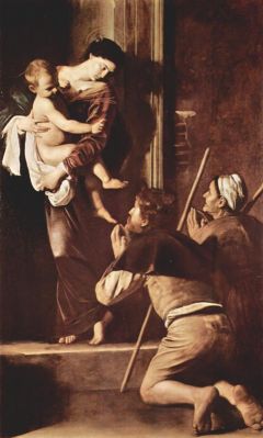 Caravage, La Madone des pèlerins