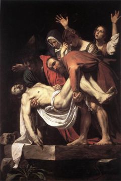 Caravage, La Mise au tombeau