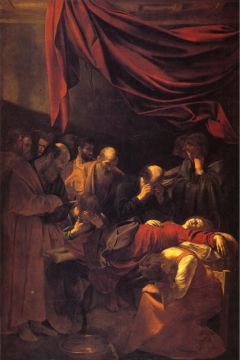 Caravage, La Mort de la Vierge
