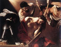 Caravage, Le Couronnement d'épines - 1603