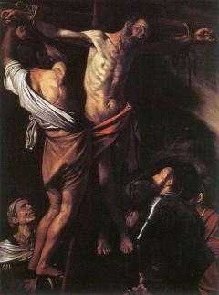 Caravage, La crucifixion de saint André