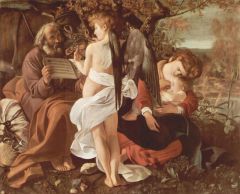 Caravage, Le Repos pendant la fuite en Égypte