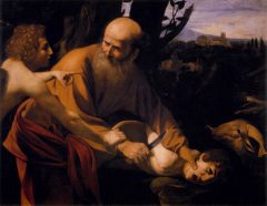 Caravage, Le Sacrifice d'Isaac - 1602