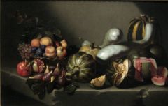 Caravage, Nature morte aux fruits
