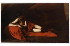 Caravage, Saint Jean-Baptiste allongé