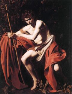 Caravage, Saint Jean-Baptiste dans le désert - 1604