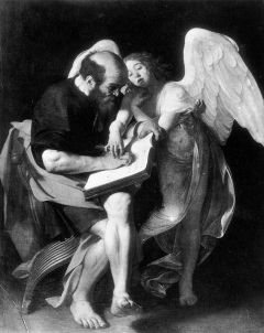 Caravage, Saint Matthieu et l'Ange - 1599