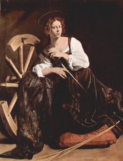 Caravage, Sainte Catherine d'Alexandrie