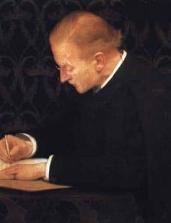 Cowper Frank Cadogan Portrait Of Professor Rey