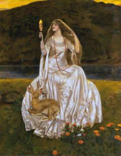 Cowper Frank Cadogan The Damsel Of The Lake Called Nimue The Enchantress 1924