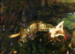 Cowper Frank Cadogan Titania Sleeps 1928
