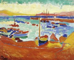 Derain Andre Bateaux Collioure 1905