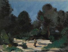Derain Andre Chemin Anime En Provence Ca. 1928