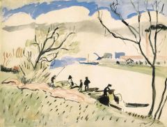 Derain Andre La Seine Nanterre 1904
