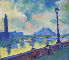 Derain Andre La Tamise Au Pont De Westminster 1906-07