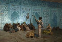 Gérôme Jean-Léon, Le charmeur de serpents