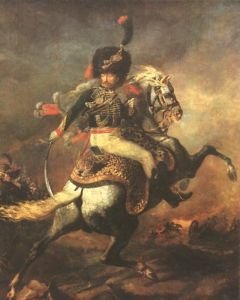 Gericault Theodore Officer Of The Imperial Guard The Charging Chasseur