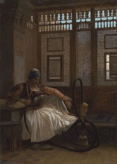 Gerome Jean-leon Arnaut Fumant 1865