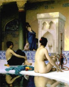Gerome Jean-leon Bathing Scene 1881